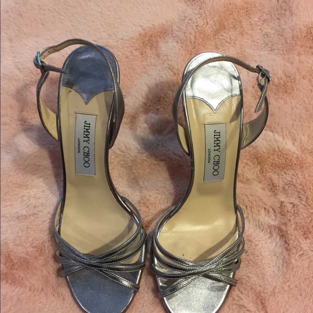Sandal heeled shoes